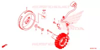 ALTERNATEUR pour Honda CB 500 F ABS 2020