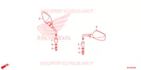 RETROVISEUR pour Honda CB 500 F ABS 2020