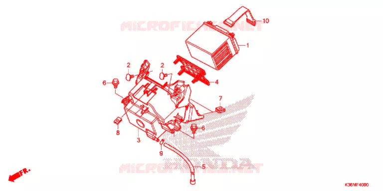 BATTERIE Honda SCOOTER 150 PCX 2016  WW150F