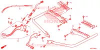 PEDALE   REPOSE PIED pour Honda FOURTRAX 420 RANCHER 4X4 AT DCT 2020