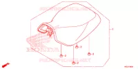 SELLE pour Honda FOURTRAX 420 RANCHER 4X4 AT DCT 2020
