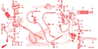 LEVIER DE GUIDON   CABLE   COMMODO pour Honda FOURTRAX 420 RANCHER 4X4 Manual Shift 2018
