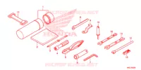 OUTIL pour Honda FOURTRAX 420 RANCHER 4X4 Manual Shift 2020