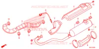 SILENCIEUX D'ECHAPPEMENT pour Honda FOURTRAX 420 RANCHER 4X4 Manual Shift 2020