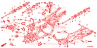 CADRE pour Honda FOURTRAX 420 RANCHER 2X4 BASE 2020