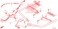 PEDALE   REPOSE PIED pour Honda FOURTRAX 420 RANCHER 2X4 BASE 2020