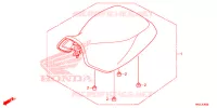 SELLE pour Honda FOURTRAX 420 RANCHER 2X4 BASE 2020