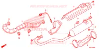 SILENCIEUX D'ECHAPPEMENT pour Honda FOURTRAX 420 RANCHER 2X4 BASE 2020