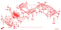 SUPPORT pour Honda FOURTRAX 420 RANCHER 2X4 BASE 2020