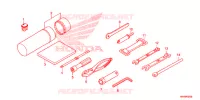 OUTIL pour Honda FOURTRAX 500 FOREMAN BASE 2018