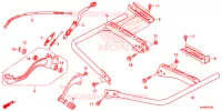 PEDALE   REPOSE PIED pour Honda FOURTRAX 500 FOREMAN BASE 2018