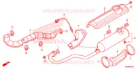 SILENCIEUX D'ECHAPPEMENT pour Honda FOURTRAX 500 FOREMAN BASE 2018