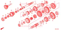 BOITE DE VITESSES pour Honda FOURTRAX 520 RUBICON DCT EPS 2020