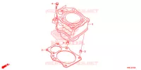 CYLINDRE pour Honda FOURTRAX 520 RUBICON DCT EPS 2020