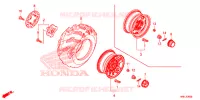 ROUE AVANT pour Honda FOURTRAX 520 RUBICON 4X4 AT DCT 2020
