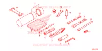 OUTIL pour Honda FOURTRAX 520 FOREMAN RUBICON 4X4 AT DCT EPS DELUXE 2020