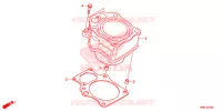 CYLINDRE pour Honda FOURTRAX 520 RUBICON DCT EPS DELUXE 2020