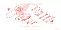 OUTIL pour Honda FOURTRAX 520 FOREMAN 4X4 ES PS 2020
