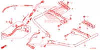 PEDALE   REPOSE PIED pour Honda FOURTRAX 520 FOREMAN 4X4 ES PS 2020