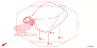 SELLE pour Honda FOURTRAX 520 FOREMAN 4X4 ES PS 2020