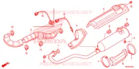 SILENCIEUX D'ECHAPPEMENT pour Honda FOURTRAX 520 FOREMAN 4X4 ES PS 2020