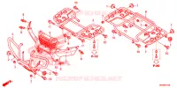 SUPPORT pour Honda FOURTRAX 520 FOREMAN 4X4 ES PS 2020