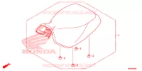 SELLE pour Honda FOURTRAX 520 FOREMAN 4X4 ES PS 2020