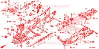 CADRE pour Honda FOURTRAX 520 RUBICON 4X4 EPS RED 2020