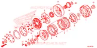 EMBRAYAGE pour Honda FOURTRAX 520 RUBICON 4X4 EPS RED 2020