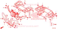 SUPPORT pour Honda FOURTRAX 520 RUBICON 4X4 EPS RED 2020
