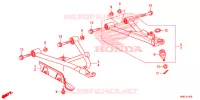 TRIANGLES AVANT pour Honda FOURTRAX 520 RUBICON 4X4 EPS RED 2020