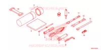 OUTIL pour Honda FOURTRAX 520 RUBICON 4X4 EPS BROWN 2020