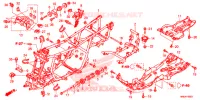 CADRE pour Honda FOURTRAX 520 RUBICON 4X4 EPS RED 2020