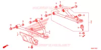 TRIANGLES AVANT pour Honda FOURTRAX 520 RUBICON 4X4 EPS RED 2020