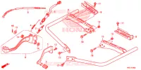 PEDALE   REPOSE PIED pour Honda FOURTRAX 420 RANCHER 4X4 EPS Manual Shift 2020