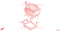 CYLINDRE pour Honda FOURTRAX 520 FOREMAN 4X4 EPS 2020