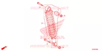 AMORTISSEUR ARRIERE pour Honda FOURTRAX 520 FOREMAN 4X4 EPS 2020