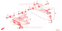 TRIANGLES AVANT pour Honda FOURTRAX 520 FOREMAN 4X4 EPS 2020