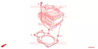CYLINDRE pour Honda FOURTRAX 520 FOREMAN 4X4 EPS 2020