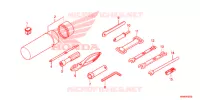 OUTIL pour Honda FOURTRAX 520 FOREMAN 4X4 EPS 2020