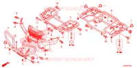 SUPPORT pour Honda FOURTRAX 520 FOREMAN 4X4 EPS 2020