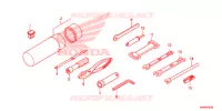 OUTIL pour Honda FOURTRAX 520 FOREMAN 2020