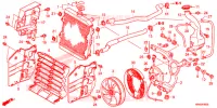 RADIATEUR pour Honda FOURTRAX 520 FOREMAN 2020