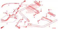 PEDALE   REPOSE PIED pour Honda FOURTRAX 520 FOREMAN 4X4 ES PS 2020