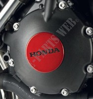 Black stickers for engine covers CB600 HORNET and CB1000R-Honda